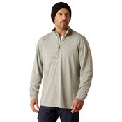 FR Primo 1/4 Zip Baselayer in Heather Gray